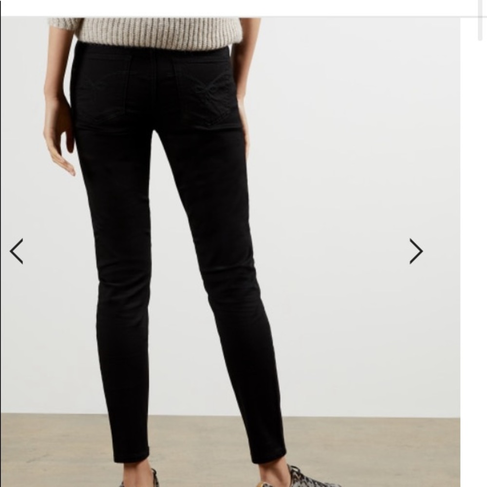 TED BKER  black skinny jeans, size 25